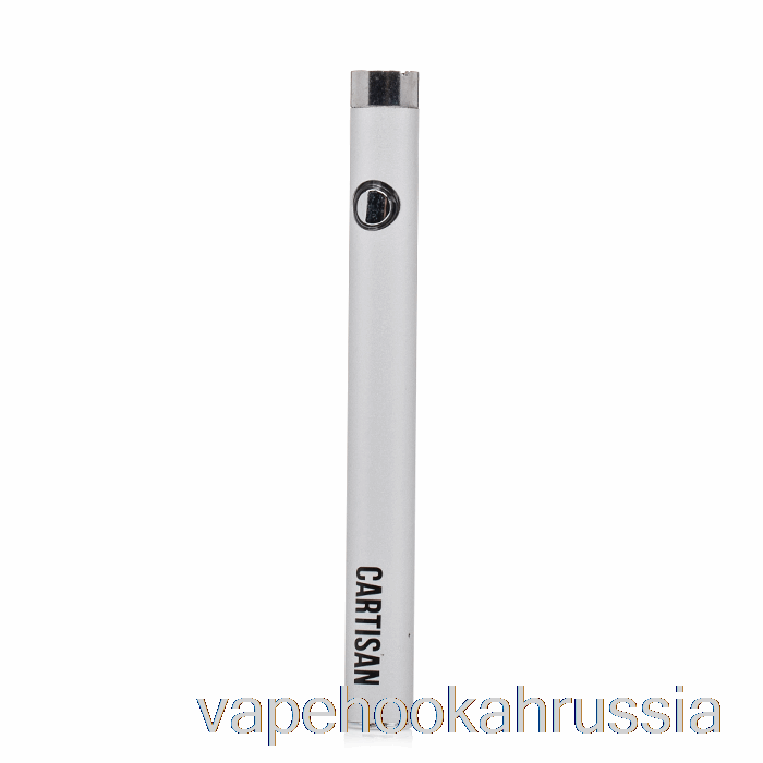Vape Juice Cartisan Slim Button 280 510 Аккумулятор Серебристый